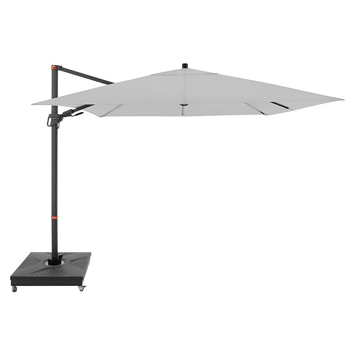 Doppler Ampelschirm myZone AX (Hellgrau, Bespannungsmaß (L x B): 280 x 280 cm) | BAUHAUS