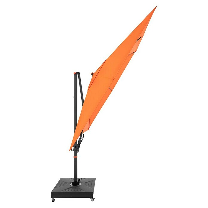 Doppler Ampelschirm myZone AX (Orange, Bespannungsmaß (L x B): 280 x 280 cm) | BAUHAUS
