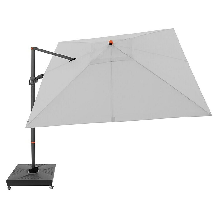 Doppler Ampelschirm myZone AX (Hellgrau, Bespannungsmaß (L x B): 280 x 280 cm) | BAUHAUS