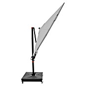 Doppler Ampelschirm myZone AX (Hellgrau, Bespannungsmaß (L x B): 210 x 210 cm) | BAUHAUS