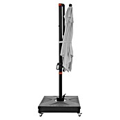 Doppler Ampelschirm myZone AX (Hellgrau, Bespannungsmaß (L x B): 210 x 210 cm) | BAUHAUS