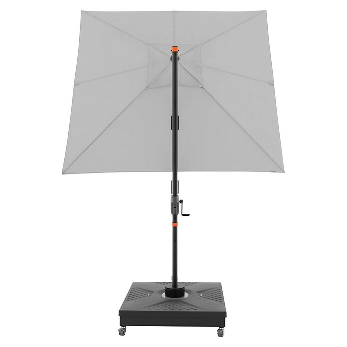 Doppler Ampelschirm myZone AX (Hellgrau, Bespannungsmaß (L x B): 210 x 210 cm) | BAUHAUS
