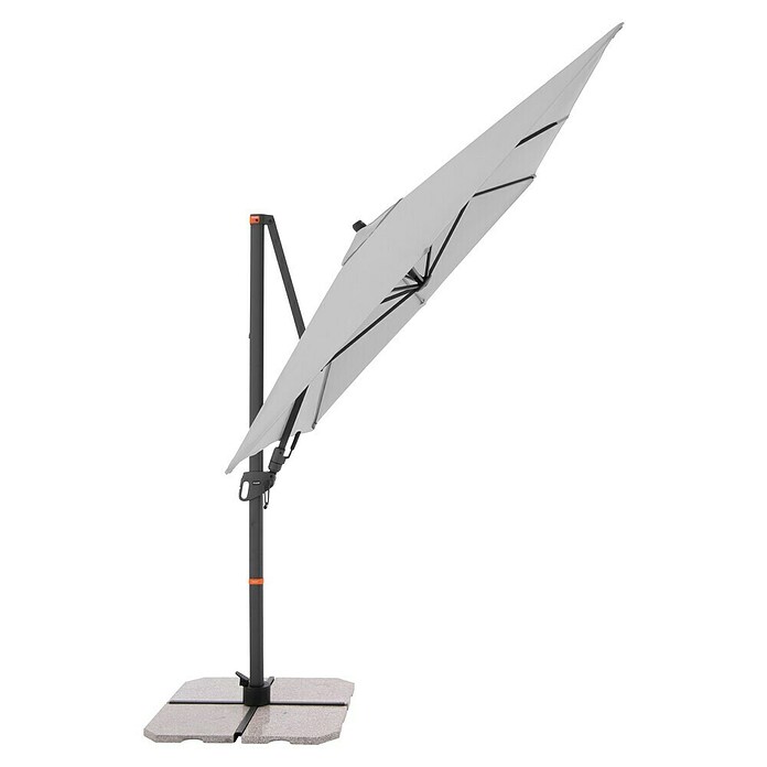 Doppler Ampelschirm myZone AX (Hellgrau, Bespannungsmaß (L x B): 320 x 240 cm) | BAUHAUS
