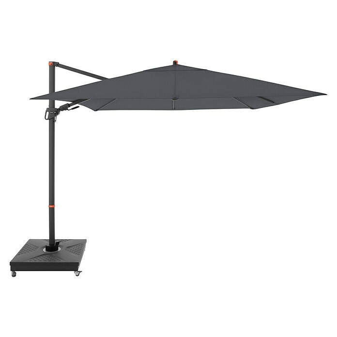 Doppler Ampelschirm myZone AX (Anthrazit, Bespannungsmaß (L x B): 280 x 280 cm) | BAUHAUS