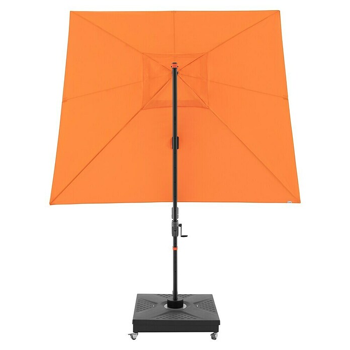 Doppler Ampelschirm myZone AX (Orange, Bespannungsmaß (L x B): 280 x 280 cm) | BAUHAUS