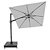 Doppler Ampelschirm myZone AX (Hellgrau, Bespannungsmaß (L x B): 210 x 210 cm) | BAUHAUS