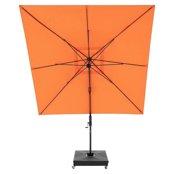 Doppler Ampelschirm myZone AX (Orange, Bespannungsmaß (L x B): 280 x 280 cm) | BAUHAUS