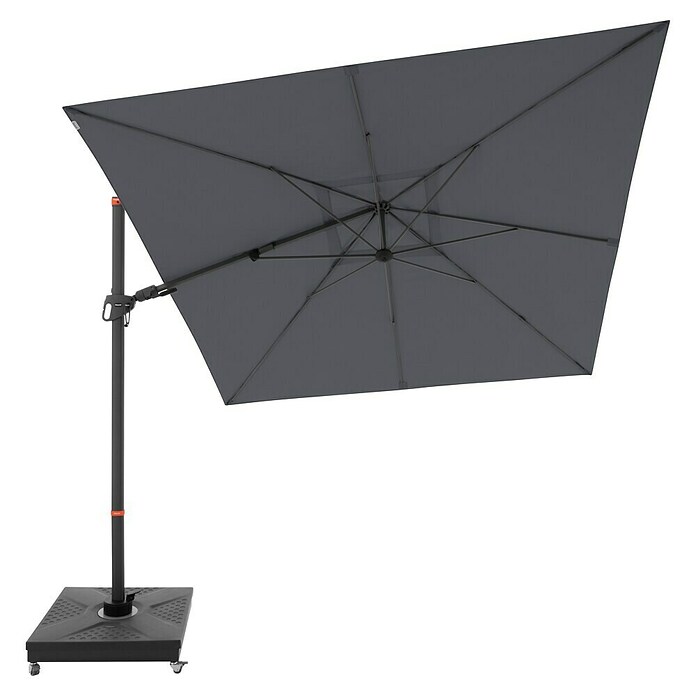 Doppler Ampelschirm myZone AX (Anthrazit, Bespannungsmaß (L x B): 280 x 280 cm) | BAUHAUS