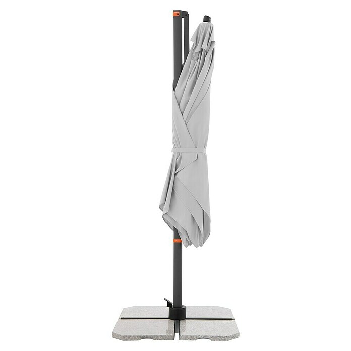 Doppler Ampelschirm myZone AX (Hellgrau, Bespannungsmaß (L x B): 320 x 240 cm) | BAUHAUS