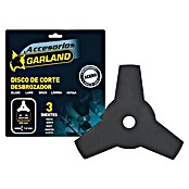 Garland Disco de corte de 3 dientes para desbrozadora (Diámetro: 25,5 cm, Específico para: Desbrozadora de más de 32 cc, 1 ud.) | BAUHAUS