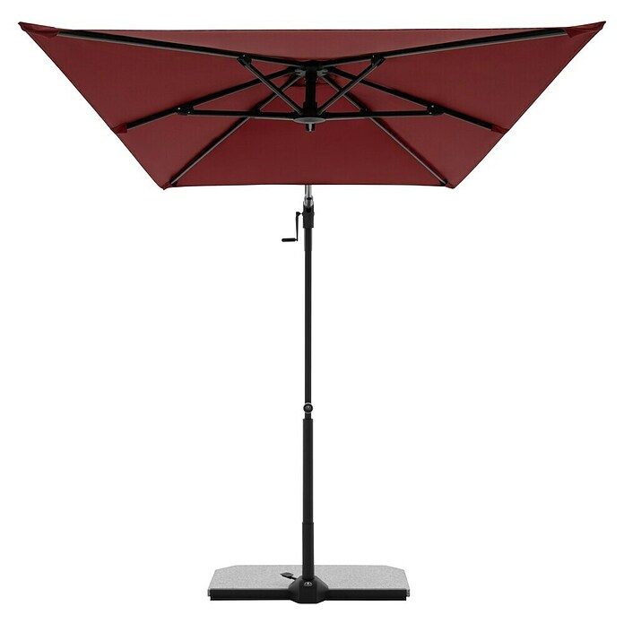 Doppler Active Ampelschirm Side City (Rot, Bespannungsmaß (L x B): 240 x 135 cm) | BAUHAUS