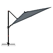 Doppler Ampelschirm myZone AX (Blockstreifen Anthrazit, Bespannungsmaß (L x B): 280 x 280 cm) | BAUHAUS