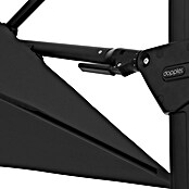 Doppler Active Ampelschirm Side City (Anthrazit, Bespannungsmaß (L x B): 240 x 135 cm) | BAUHAUS