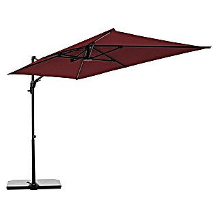 Doppler Active Ampelschirm Side City (Rot, Bespannungsmaß (L x B): 240 x 135 cm)