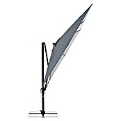 Doppler Ampelschirm myZone AX (Blockstreifen Anthrazit, Bespannungsmaß (L x B): 280 x 280 cm) | BAUHAUS
