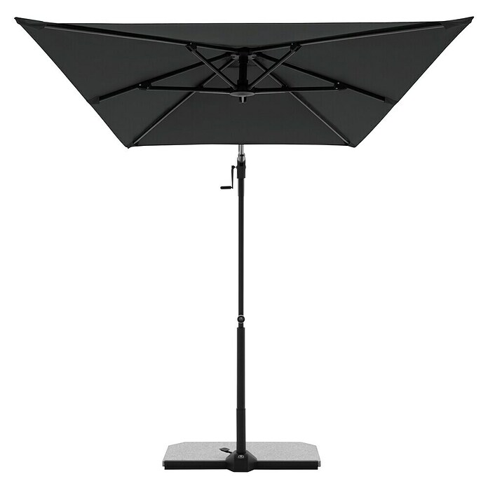 Doppler Active Ampelschirm Side City (Anthrazit, Bespannungsmaß (L x B): 240 x 135 cm) | BAUHAUS