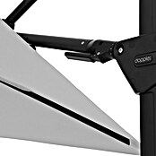 Doppler Active Ampelschirm Side City (Hellgrau, Bespannungsmaß (L x B): 240 x 135 cm) | BAUHAUS