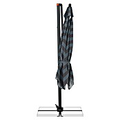 Doppler Ampelschirm myZone AX (Blockstreifen Anthrazit, Bespannungsmaß (L x B): 280 x 280 cm) | BAUHAUS