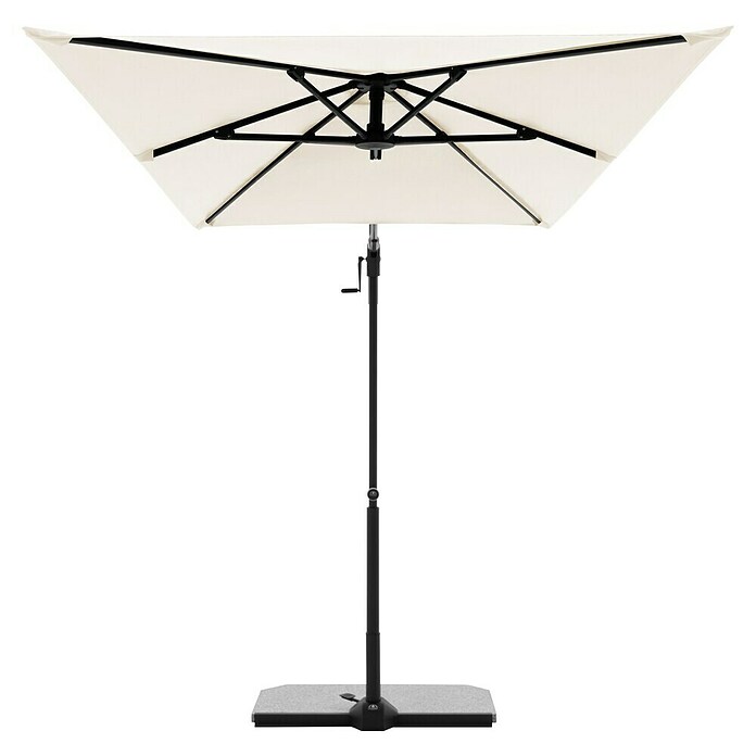 Doppler Active Ampelschirm Side City (Natur, Bespannungsmaß (L x B): 240 x 135 cm) | BAUHAUS