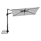 Doppler Active Ampelschirm Side City (Hellgrau, Bespannungsmaß (L x B): 240 x 135 cm) | BAUHAUS