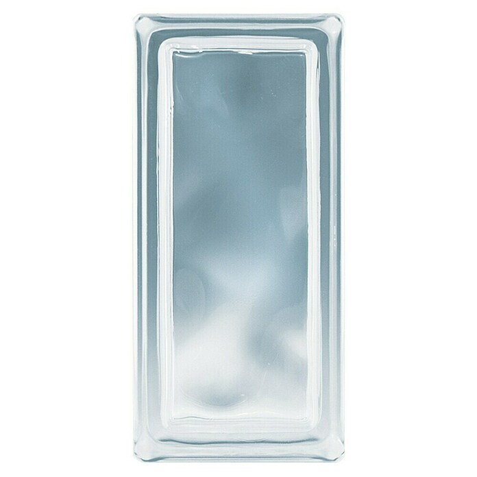 Fuchs Design Bloque de vidrio (Claro, Nube, 19 x 9 x 8 cm)