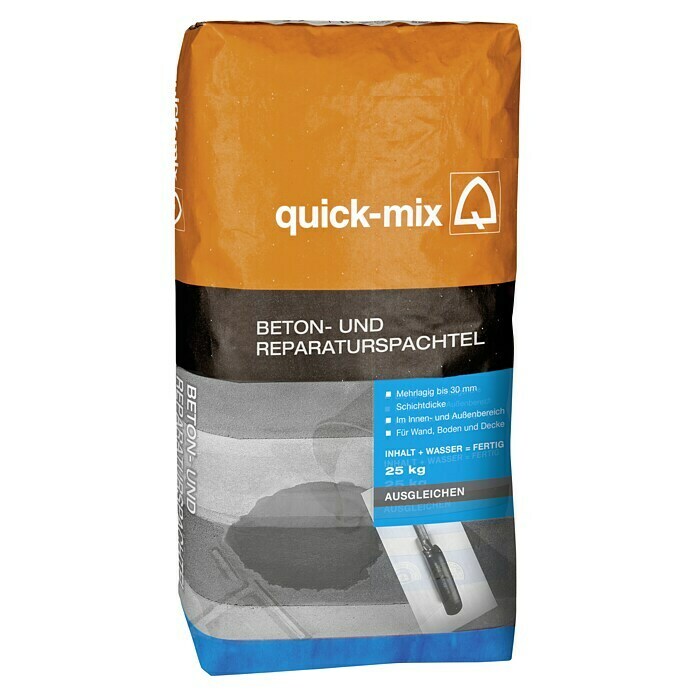 Quick-Mix Beton- & Reparaturspachtel25 kg, Chromatarm Unknown