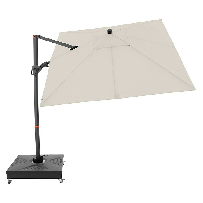 Doppler Ampelschirm myZone AX (Natur, Bespannungsmaß (L x B): 210 x 210 cm) | BAUHAUS