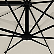 Doppler Ampelschirm myZone AX (Natur, Bespannungsmaß (L x B): 210 x 210 cm) | BAUHAUS