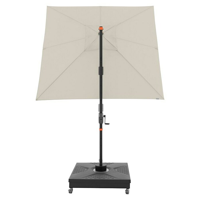 Doppler Ampelschirm myZone AX (Natur, Bespannungsmaß (L x B): 210 x 210 cm) | BAUHAUS