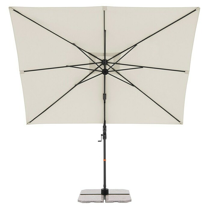 Doppler Ampelschirm myZone AX (Natur, Bespannungsmaß (L x B): 320 x 240 cm) | BAUHAUS