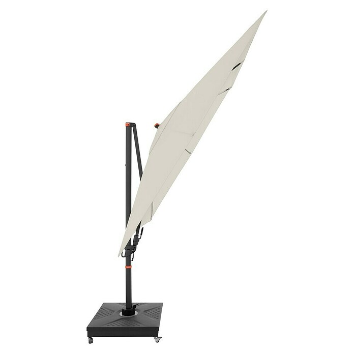 Doppler Ampelschirm myZone AX (Natur, Bespannungsmaß (L x B): 280 x 280 cm) | BAUHAUS