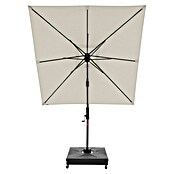 Doppler Ampelschirm myZone AX (Natur, Bespannungsmaß (L x B): 210 x 210 cm) | BAUHAUS