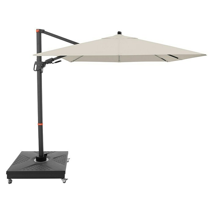 Doppler Ampelschirm myZone AX (Natur, Bespannungsmaß (L x B): 210 x 210 cm) | BAUHAUS