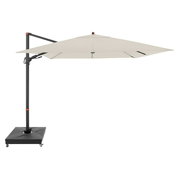 Doppler Ampelschirm myZone AX (Natur, Bespannungsmaß (L x B): 280 x 280 cm) | BAUHAUS