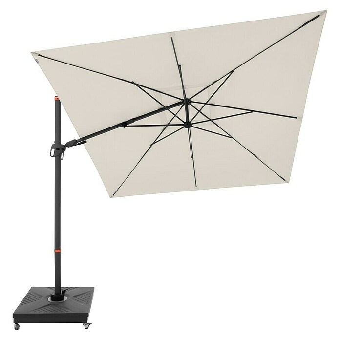 Doppler Ampelschirm myZone AX (Natur, Bespannungsmaß (L x B): 280 x 280 cm) | BAUHAUS