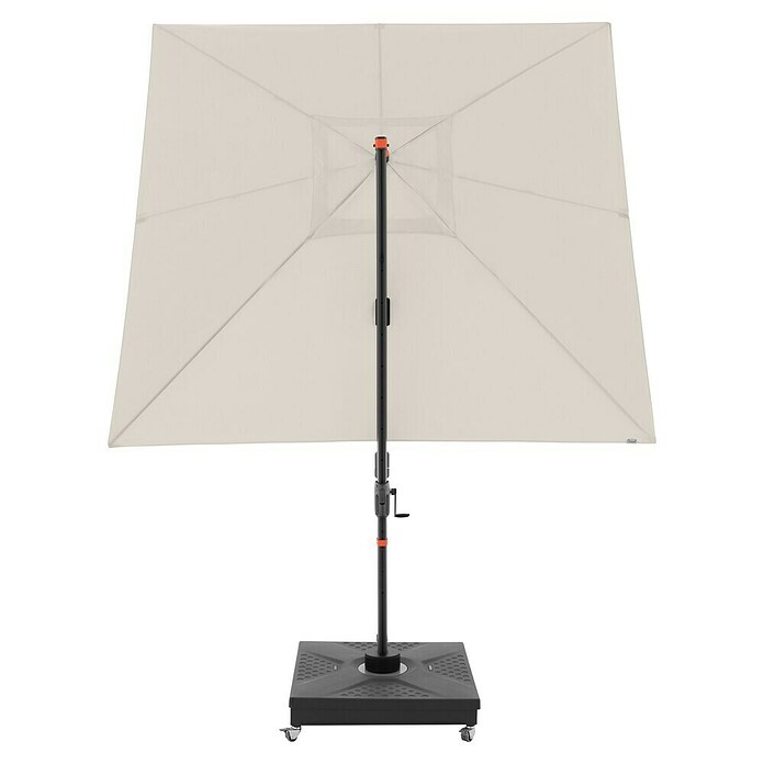 Doppler Ampelschirm myZone AX (Natur, Bespannungsmaß (L x B): 280 x 280 cm) | BAUHAUS