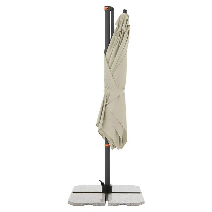 Doppler Ampelschirm myZone AX (Natur, Bespannungsmaß (L x B): 320 x 240 cm) | BAUHAUS