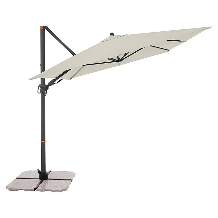 Doppler Ampelschirm myZone AX (Natur, Bespannungsmaß (L x B): 320 x 240 cm) | BAUHAUS