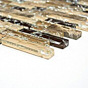 Mosaikfliese Crystal Mix XIC V1355 (29,8 x 30,5 cm, Braun, Glänzend)