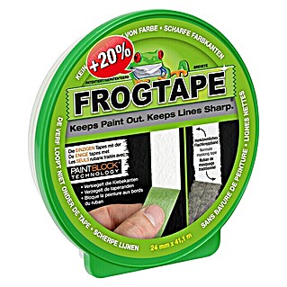 Frogtape Kreativklebeband Multi-Surface inkl. 20 % Gratis-Zugabe (50 m x 24 mm, Grün, 1 -tlg.)