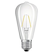 Osram LED-Leuchtmittel Retrofit Classic ST (2 W, E27, Warmweiß, Klar)