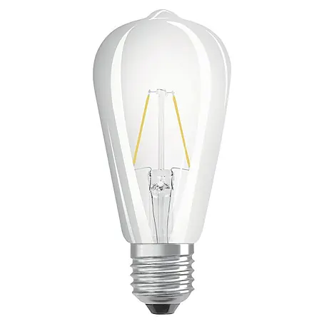 Osram  LED-Lampe Vintage Glühlampenform E27