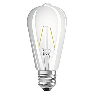 Osram LED svjetiljka Retrofit Classic ST (2 W, E27, Topla bijela, Prozirno)