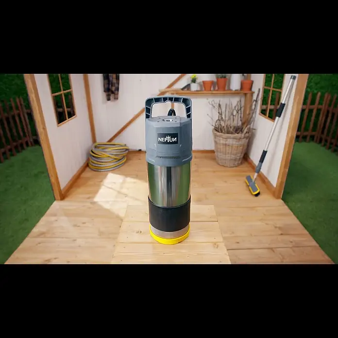 Neptun Drucktauchpumpe NTP-E 110 AUTOMATIC - 1.100 W, Max. Fördermenge: 6.000 l/h - Neptun Drucktauchpumpe NTP-E 110 AUTOMATIC