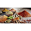 CUCINE Küchenrückwand (Oriental Spice, 80 x 40 cm, Stärke: 6 mm, Einscheibensicherheitsglas (ESG))
