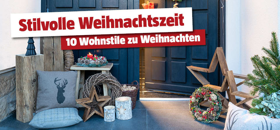 Wohnstile zu Weihnachten