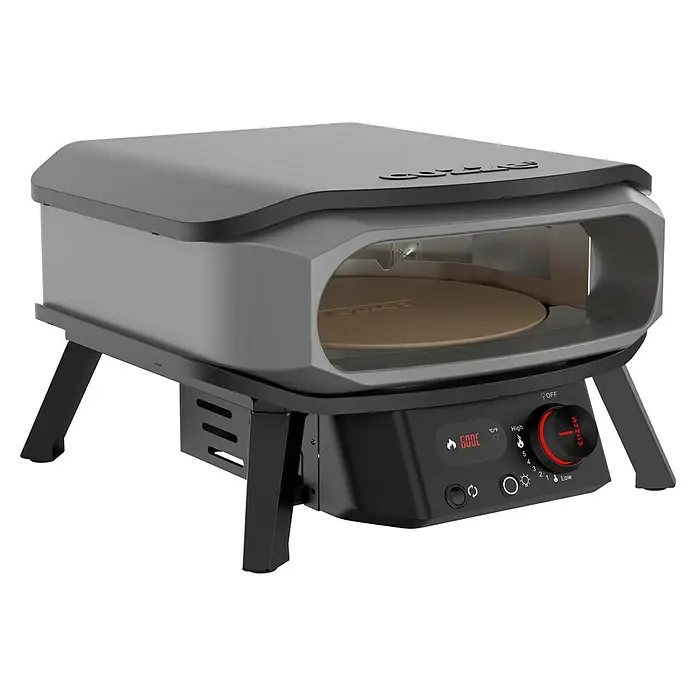 Cozze Pizzaofen Premium 13" - Grillfläche (B x T): 34 x 34 cm, 6 kW - Cozze Pizzaofen für den Aussenbereich, mit Temperaturregler und digitaler Anzeige für die perfekte Pizza im Garten.