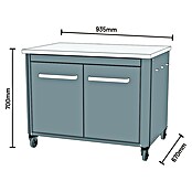 Cozze Modul za vanjsku kuhinju  (Š x D x V: 93,5 x 67 x 70 cm) | BAUHAUS
