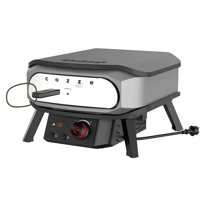 Cozze Pizzaofen Elektro Premium 13" - Grillfläche (B x T): 34 x 34 cm, 2,2 kW - Cozze Pizzaofen mit seinem schlanken Design und effizienter Leistung ist das Highlight für jeden Pizza-Liebhaber. Erleben Sie köstliche Pizza wie vom Profi.