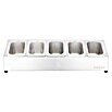 Cozze Toppingstation (Edelstahl, B x T x H: 60 x 20 x 15 cm) | BAUHAUS